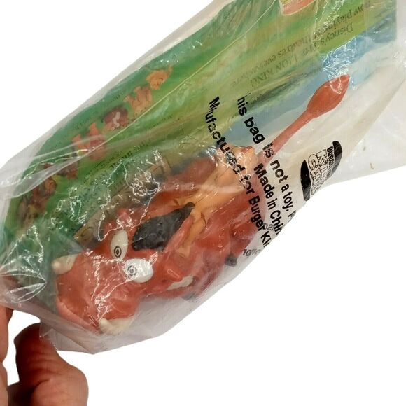 Disney Lion King Timon Pumbaa 1994 Burger King Kids Club Toy Vintage Collectible - Picture 9 of 11
